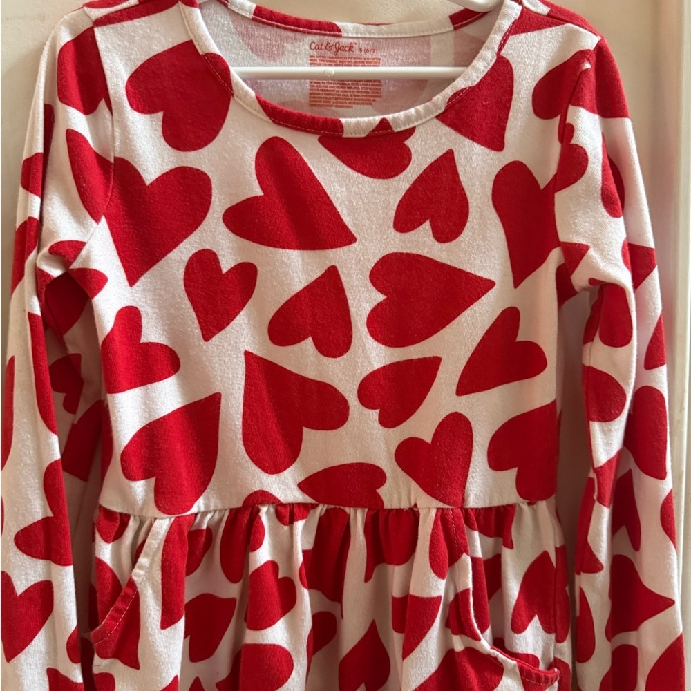 Cat & Jack Valentine’s Dress - Picture 5 of 9